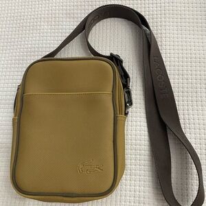 Lacoste Tan Messenger Bag